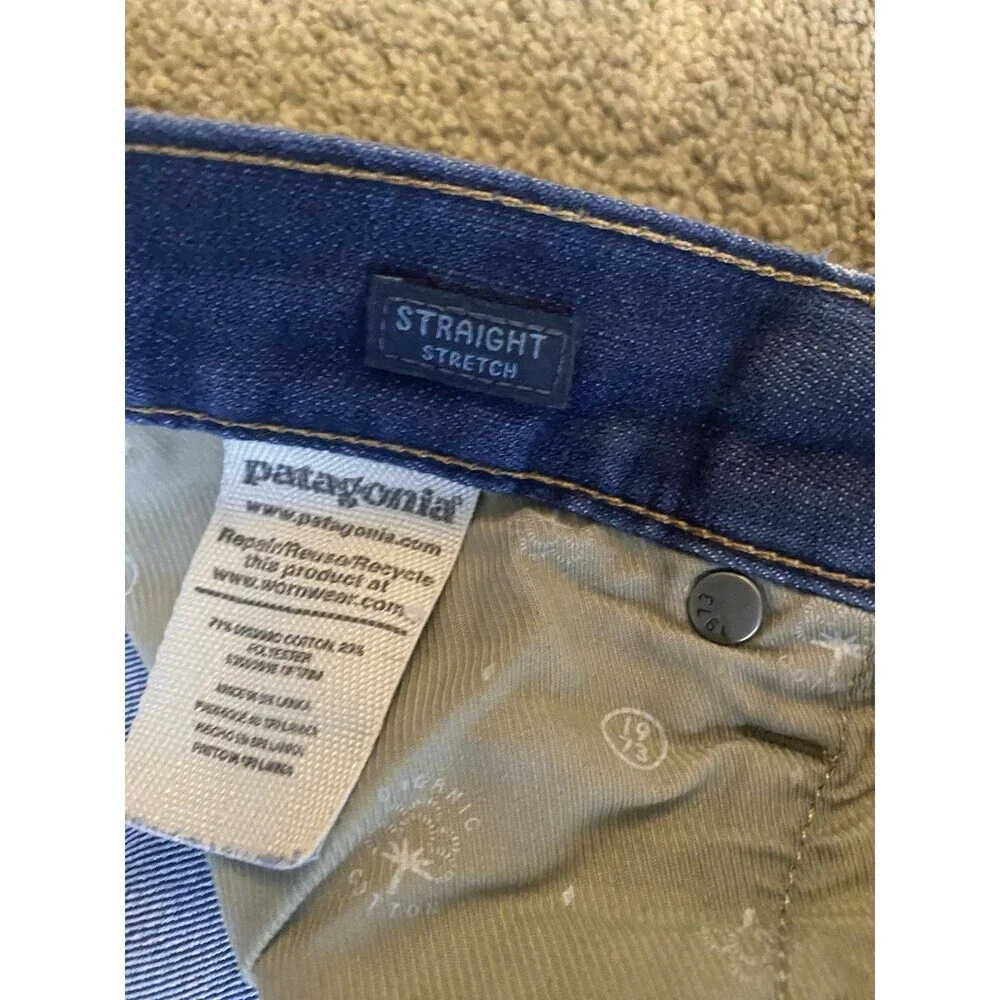 Patagonia Performance Straight Fit Men’s Jeans Size 32x32